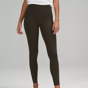 lululemon Align™ High-Rise Pant 28" Colour Dark Olive Size 4